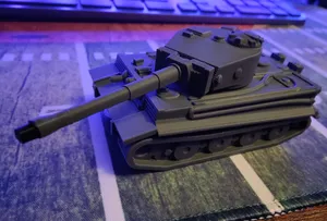 Panzer Tiger Tank I (Tiger Tank 1 from WW2) 1:72