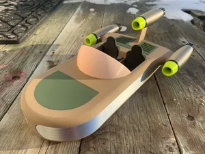 Star Wars Landspeeder (my version,  late 70's)