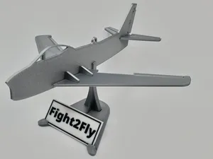 North American F-86 Sabre Model Airplane Kit