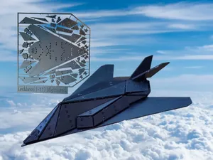 F-117 Nighthawk Kit Card – Print and Assemble