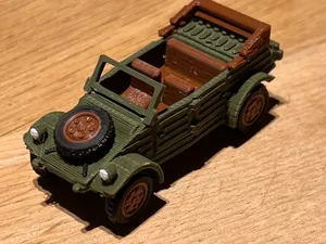 Kübelwagen Kit Card