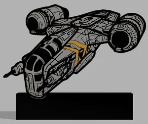 Razor Crest stand