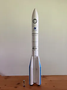 Ariane 6 launcher high detailed model