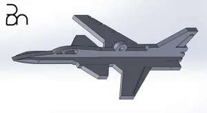X-29 Aircraft Kit Card