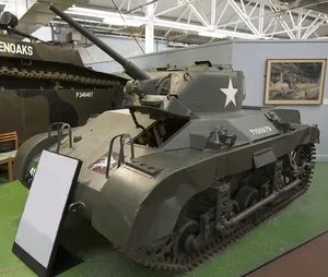 M22 Locust with moving turret and barrel