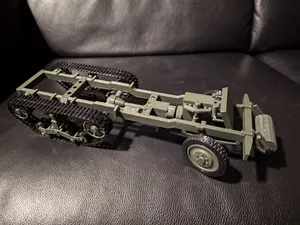 Another M3 Halftrack (Chasis and drive train) 1/20 scale