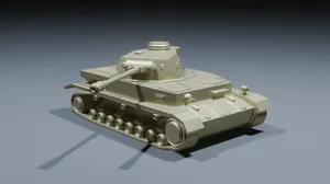 Panzer IV (G) Posable | German Tank