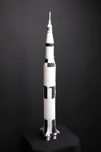 Saturn V Rocket Model - Enhanced Version