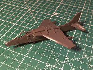 Hawker Siddley Harrier Kit Card