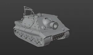 380mm Sturmörser (Sturmtiger Tank) with Crane and Stowage