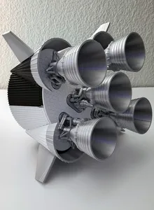 Saturn V F-1 Engines (Rocketdyne F1)