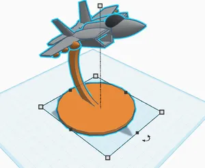 F-22 Raptor W stand