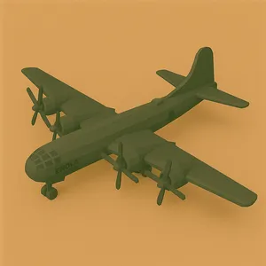 Low Poly Enola Gay