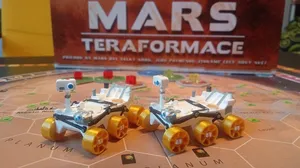 Curiosity rover - Hotwheels size