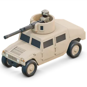 Down Range - U.S. Army HMMWV (Humvee)
