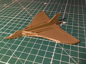 Avro Vulcan Kit Card