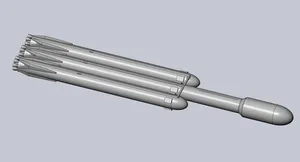 Basic Space X Falcon Heavy Model