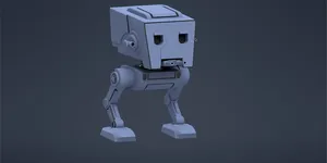 Mini AT-ST walker (cute)