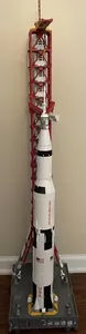 Saturn V Rocket, Mobile Launcher, LUT Tower with LED and Crawler (1:157 scale)