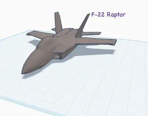 F-22 Raptor Model