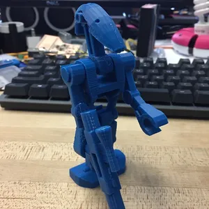Fixed Battle Droid with Blaster