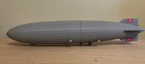 LZ-129 Hindenburg airship Zepplin scale-1:500
