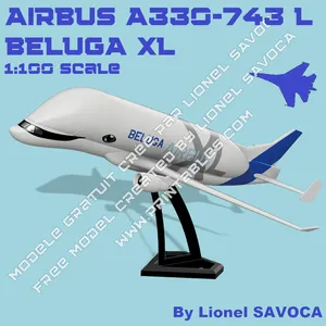 Airbus A330-743L Beluga XL - Scale 1:100