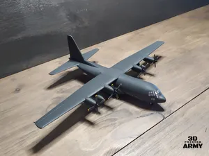 Cargoplane Lockheed C-130-H Hercules - scale 1/90