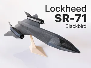 SR-71 Blackbird Display Model
