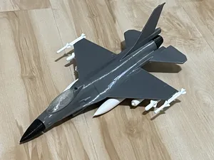 F-16 Fighting Falcon Model | Multicolor Without AMS | No Supports