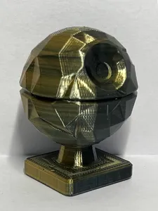 Lowpoly Death Star (Star Wars)