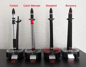 Rocket Lab Electron with Launch Pad 1:144 Scale