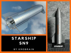 STARSHIP/SN9 (Multi parts) 1:200