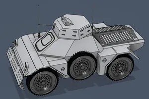 Ferret armoured car