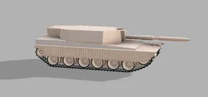 Simple M1 Abrams Tank