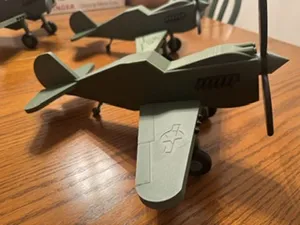 Remake of the P-40 Warhawk (Toy) Model