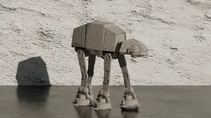 AT-AT Walking - Star Wars Home Decor