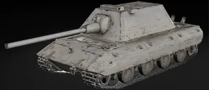 e100 heavy german battle tank
