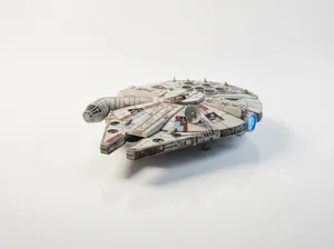 Millennium Falcon Spaceship Star Wars 3D Printable