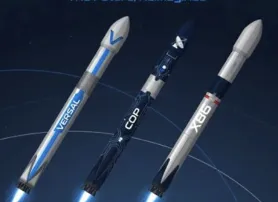 Falcon 9 model rocket