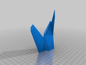 F117 with Separated Halves