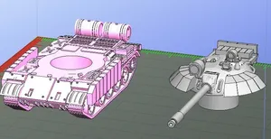 Iraqi T55 Enigma 1/00 and 1/200 scale