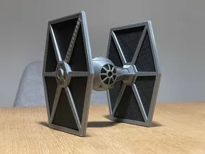 TIE Fighter – Support-Free, Easy Assembly