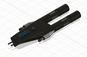 Y-wing like starwarsey spaceship