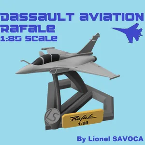 Dassault Rafale - 1:80 scale