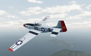 P-51D Mustang 3D Model