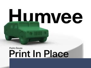 Humvee Vehicle (PRINT-IN-PLACE)