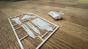 Space Shuttle Pocket Rocket Kit card