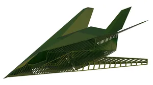 F-117 Night Hawk Model Cutaway