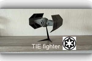 Darth Vader's TIE fighter model